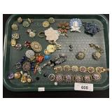 Tray Of Costume Jewelry, Earrings, Bracelets. Tray Of Costume Jewelry, Earrings, Bracelets.