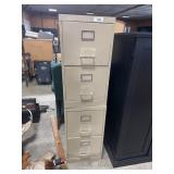 (2) Steel Filing Cabinets. (2) Steel Filing Cabinets.