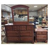Vaughn & Basset Cherry Vanity & Side Table. Vaughn & Basset Cherry Vanity & Side Table.