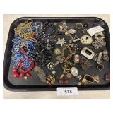 Vintage Women�s Costume Jewelry. Vintage Women�s Costume Jewelry.