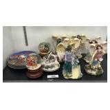 Princess House Angel Figures, Snow Globes, Plates. Princess House Angel Figures, Snow Globes, Plates.