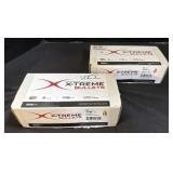 2 Boxes X-Treme- 9mm Bullets. 2 Boxes X-Treme- 9mm Bullets.