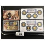 NGC 2007, 2008 & 2009 Ungraded President Dollars. NGC 2007, 2008 & 2009 Ungraded President Dollars.