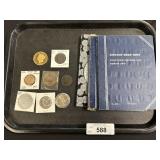 Lincoln Cent & Rosevelt Dime Books, Various Coins. Lincoln Cent & Rosevelt Dime Books, Various Coins.