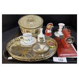 Mini Sewing Machine, Vanity Set. Mini Sewing Machine, Vanity Set.