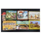Metal Lunchboxes (Bonanza, Roy Rogers). Metal Lunchboxes (Bonanza, Roy Rogers).