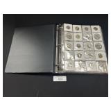 Binder Full Of Various Foreign Coins. Binder Full Of Various Foreign Coins.