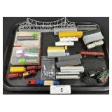 N Scale Train Engines & Cars W/ Accessories. N Scale Train Engines & Cars W/ Accessories.