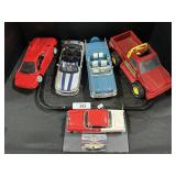 Die-Cast Toy Cars & Nylint Truck. Die-Cast Toy Cars & Nylint Truck.