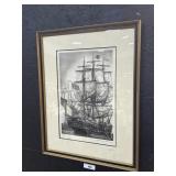 1976 Charles Morgan Bedford Ship Print. 1976 Charles Morgan Bedford Ship Print.