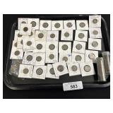 Various Buffalo, V & Jefferson Nickels. Various Buffalo, V & Jefferson Nickels.
