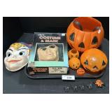 Halloween Costume & Masks, Treat Pail. Halloween Costume & Masks, Treat Pail.
