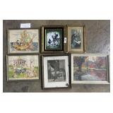 Metal Picasso, Lever Bros Advertising Prints. Metal Picasso, Lever Bros Advertising Prints.