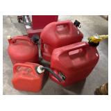 (4) Fuel Cans. (4) Fuel Cans.