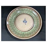 Early Spongeware Charger. Early Spongeware Charger.