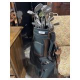 Golf Clubs & Cart Bag. Golf Clubs & Cart Bag.