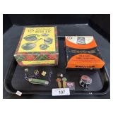 Girl Scout Mess Kit, Travel Clock Radio. Girl Scout Mess Kit, Travel Clock Radio.