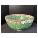 Chinese Export Famille Verte Porcelain Bowl. Chinese Export Famille Verte Porcelain Bowl.
