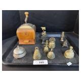 Brass Bells, Holland DeVe Coffee Grinder. Brass Bells, Holland DeVe Coffee Grinder.