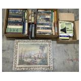 Beatles 45-RPM Records, Books, Painting. Beatles 45-RPM Records, Books, Painting.