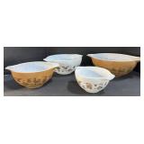 Pyrex Mixing Bowls. Pyrex Mixing Bowls.
