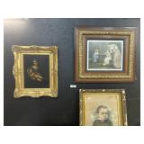 3 Art Prints, Religious, Victorian, Portrait. 3 Art Prints, Religious, Victorian, Portrait.