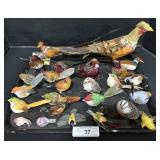 Lot Of Foam Feather Birds. Lot Of Foam Feather Birds.