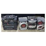 Sylvania & Panasonic Stereos, Samsung Blu-Ray. Sylvania & Panasonic Stereos, Samsung Blu-Ray.