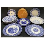 Roseville Plates, Royal Bowl.