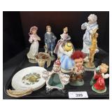 Lefton Figurines, Collectors Plates.