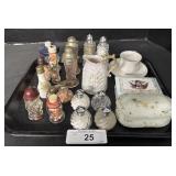 5 Salt & Pepper Shaker Sets.