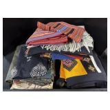 Various Table Cloths, Fabrics, Tapestry.