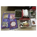 Christmas Decor, Pillows, Ornaments.