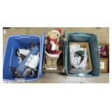 Light Fixtures, Christmas Bear, RR Layout.