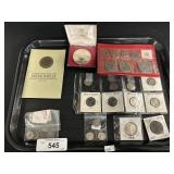 Silver 10 Dollar Coin, 90% Silver Dimes & Half.