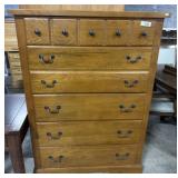 Vaughan Bassett Oak Chest Of Drawers.