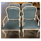 (4) Cushioned Side Chairs.