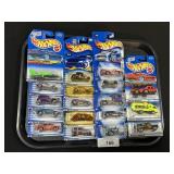 18 New Hot Wheels Diecast Toy Cars.