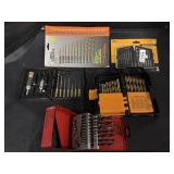 5 Drill Bit Sets.