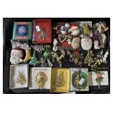 Christmas Pins.