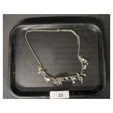 Silver Charm Necklace.