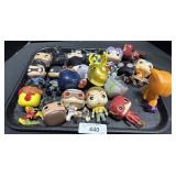 Funko Pop Figurines.