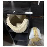 Black Shelfï¿½s, Basket, Childrenï¿½s Mailbox Toy.