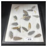 Native American Arrowheads.