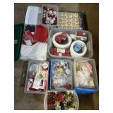 Craft Ribbon, Thread, Christmas, Faux Flowers.