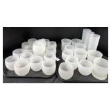 Frosted Singing Bowls.