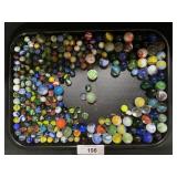 Mostly Swirl Marbles.