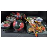 Maracas, Foreign Maps, Noise Makers.