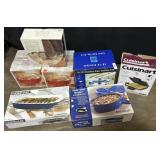 Chafing Dish, Waffle Maker, Punch Sets.