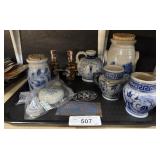 Stoneware Pottery, Michterï¿½s Whiskey Shooters.